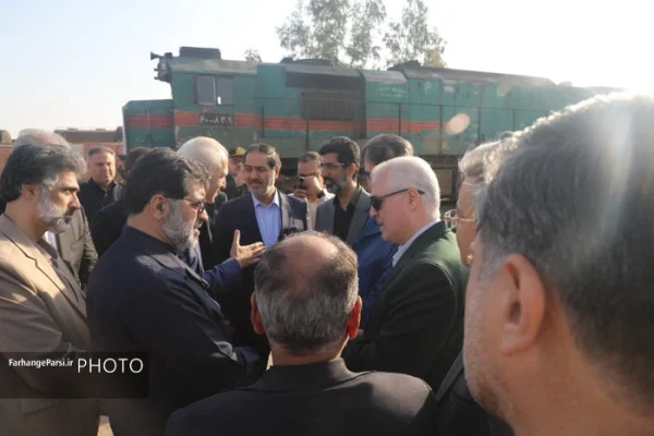 اعزام نخستین قطار کانتینری صادرات قم به چین