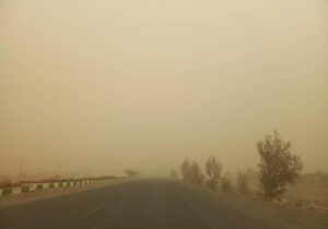 وضعیت نگران کننده در قم؛ مساحت بزرگی به کانون تولید گرد و غبار تبدیل شده است