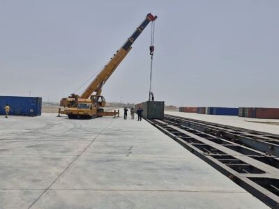 نخستین محموله صادرات ریلی از قم به چین رفت