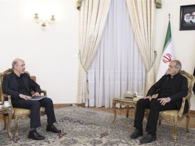 در دیدار با رئیسجمهور منتخب صورت گرفت: ارائه گزارش از وضعیت آب و برق کشور