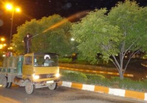 دعوت از شهروندان قمی برای شستن درختان!