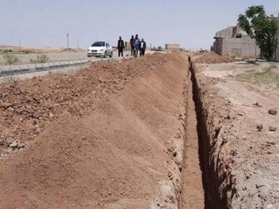 عملیات گازرسانی به فاز سوم طرح مسکن جوانان