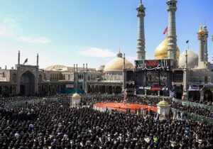 مراسم عزاداری دهه دوم محرم در حرم حضرت معصومه (س)