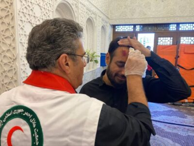 در دهه اول محرم: بهرهمندی ۷۶۸ عزادار حسینی از خدمات امدادی و درمانی هلالاحمر قم