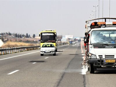 ۴۰۰ کیلومتر از محورهای مواصلاتی قم ایمنسازی شد
