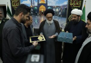 هدیه مقام معظم رهبری به ملیپوش والیبال نشسته قم اهدا شد