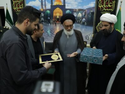 هدیه مقام معظم رهبری به ملیپوش والیبال نشسته قم اهدا شد