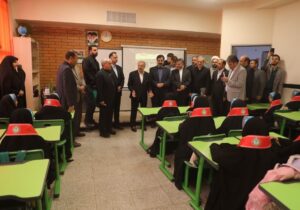 سیزدهمین مدرسه شهید هندویان در قم افتتاح شد