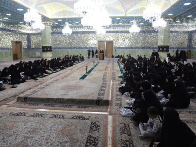 اجتماع فاطمی جهادگران جهاد دانشگاهی قم برگزار شد