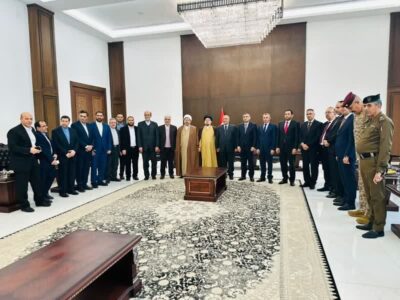 گفت و گوی روسای دادگستری قم و خراسان رضوی با مسئولان قضایی نجف و کربلا