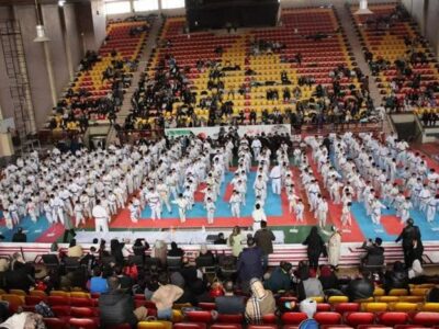 ۹ مدال رنگارنگ کشوری از آن کاراته قم