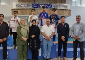 نخستین مدال ملی تاریخ شمشیربازی قم ثبت شد