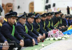 مراسم خطبه خانی میلاد حضرت فاطمه معصومه (س) برگزار شد