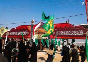موکب آستان حضرت معصومه در عمود ۱۰۸۰ آماده میزبانی از زائران اربعین است