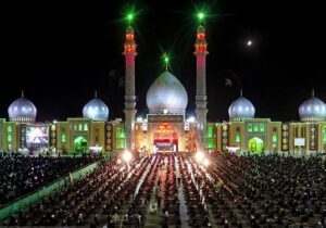 مراسم عزاداری ایام پایانی ماه صفر در مسجد مقدس جمکران