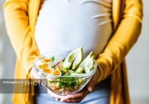 نقش تغذیه سالم در سلامت مادر و جنین