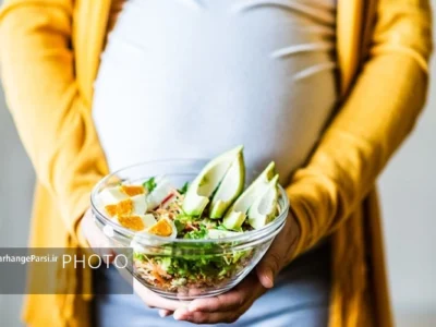 نقش تغذیه سالم در سلامت مادر و جنین