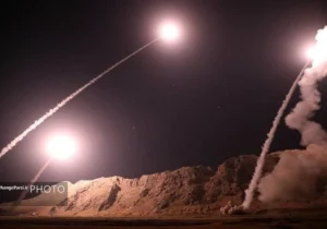 سپاه اهداف آمریکایی را به آتش کشید