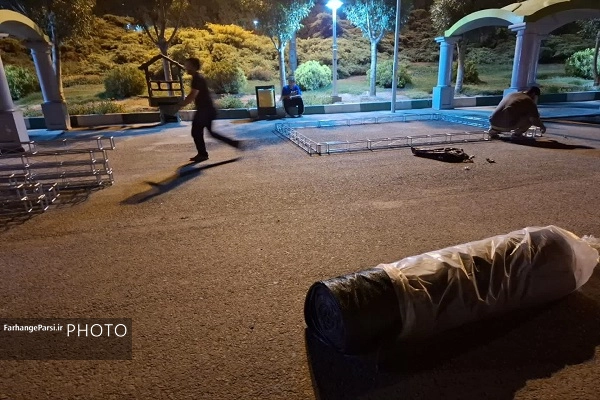برپایی موکب خدمترسانی هیئت آمادگی جسمانی
