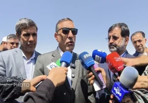 بازدید معاون رئیسجمهور از تصفیهخانه فاضلاب پردیسان قم