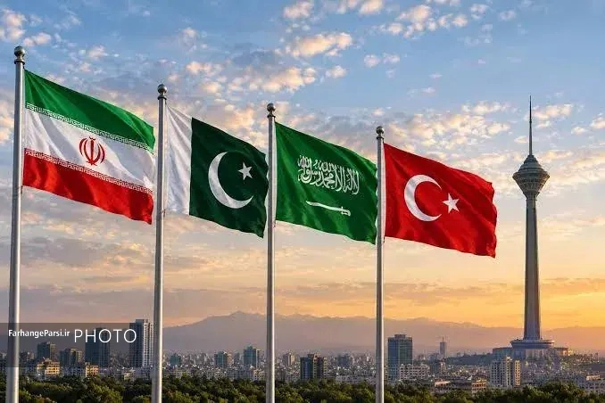 نشست چهارجانبه ایران، عربستان، ترکیه و پاکستان نشست چهارجانبه ایران، عربستان، ترکیه و پاکستان